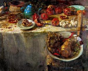 pallantzas christos 1962,Still life,1998,Bonhams GB 2011-11-28