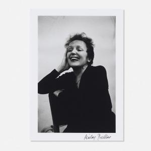 PALLAS MICKEY 1916-1997,Edith Piaf, Miami Beach,1956,Wright US 2019-01-17