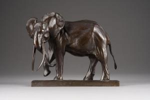 PALLENBERG Joseph Franz,Rundohr-Elefant (Waldelefant),1992,Hargesheimer Kunstauktionen 2021-09-11