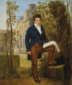 PALLIERE Léon Louis Vincent 1787-1820,Portrait of Nicolas-Pierre Tiolier (1784-1843,1818,Christie's 2021-04-22