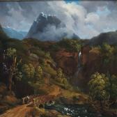 PALM Gustaf Wilhelm 1810-1890,Norwegian landscape,1835,Bruun Rasmussen DK 2013-09-17