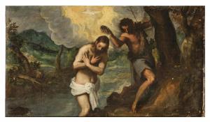PALMA IL GIOVANE Jacopo Negretti 1544-1628,The Baptism of Christ,Palais Dorotheum AT 2024-04-24