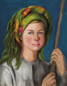 PALMEIRO Jose 1901-1984,Campesina,Duran Subastas ES 2024-10-22