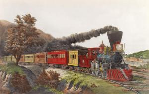 PALMER Frances Flora 1812-1876,American Express Train,Jackson Hole US 2023-09-16