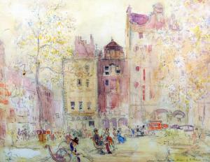 PALMER G 1800-1900,Study in Leicester Square,1937,Rowley Fine Art Auctioneers GB 2013-02-19