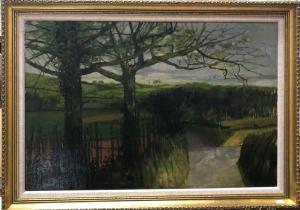 PALMER Garrick 1933,A landscape with two trees,Andrew Smith and Son GB 2019-12-11