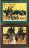 PALMER Garrick 1933,Two Framed Landscapes,Skinner US 2019-03-22