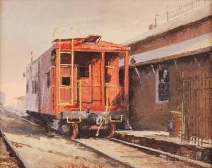 PALMER MANN WARD 1921-2005,Depot/Pittsford,1971,Skinner US 2014-02-12