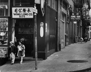PALMER Phil 1911-1992,Wing Lung Company, Chinatown, San Francisco,Aste Bolaffi IT 2018-11-06