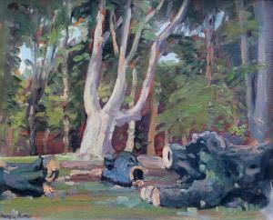 PALMER Russell,FELLED BEECH TREES, EPPING FOREST,20th Century,Lawrences GB 2022-04-06