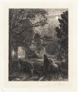 PALMER Samuel 1805-1881,Christmas, or Folding the Last Sheep,Bonhams GB 2015-06-17