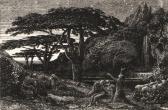 PALMER Samuel 1805-1881,The Cypress Grove,1800,Rosebery's GB 2017-03-29