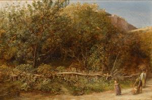 PALMER Samuel 1805-1881,The Lane Side,1835,Sotheby's GB 2023-07-06