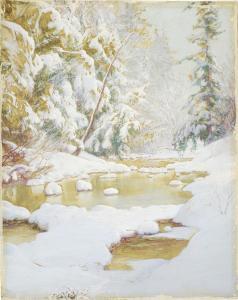 PALMER Walter Launt 1854-1932,Winter Landscape,Bonhams GB 2023-08-23