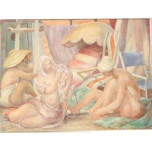 Palmer William Charles 1906-1987,Indolent Interlude,1936,Ripley Auctions US 2024-02-10