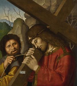 PALMEZZANO Marco 1460-1539,CHRIST CARRYING THE CROSS,Sotheby's GB 2018-12-05