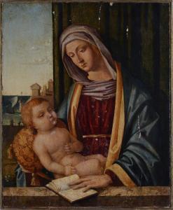 PALMEZZANO Marco 1460-1539,Madonna con Bambino,Galleria Pananti Casa d'Aste IT 2023-09-15