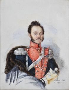 PALMIRE Roy,Brustbildnis eines Oberst,1839,Auktionshaus Dr. Fischer DE 2012-04-12