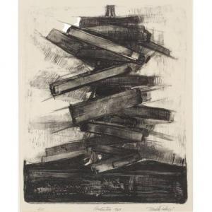 PALUZZI Rinaldo 1927-2003,Construction,1964,Ripley Auctions US 2021-10-09