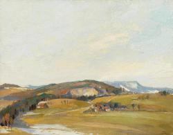 PAMBERGER Ferdinand 1873-1956,"Von Mariatrost gegen Schöckel",1935,Palais Dorotheum AT 2014-06-05