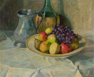 PAN Robert 1900,Still Life with Fruit and Wine,1940,William Doyle US 2022-08-26