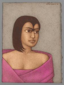 PANCHAL Shanti 1951,Untitled (Young Lady),1998,Bonhams GB 2023-11-14