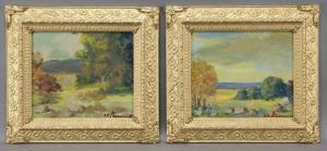 PANCOAST Clara Caffrey 1873-1959,"Landscape",Dallas Auction US 2011-02-08