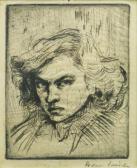 PANDELE Rodica 1924,Autoportret,Alis Auction RO 2012-09-11