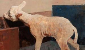 PANDER Pieter 1962,Lamb,1997,AAG - Art & Antiques Group NL 2019-12-16