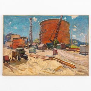 Panich Igor Vasilevich 1919-1987,Area industriale,Wannenes Art Auctions IT 2023-10-24