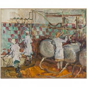 Panich Igor Vasilevich 1919-1987,In fabbrica,Wannenes Art Auctions IT 2023-04-12