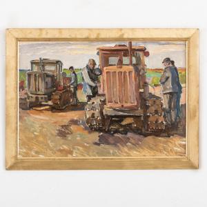 Panich Igor Vasilevich 1919-1987,Prima dell'aratura,Wannenes Art Auctions IT 2023-10-24