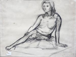 PANIGATI Amalia 1901-1975,Nudo di donna,Il Ponte Casa D'aste Srl IT 2010-12-14