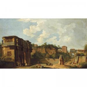 PANINI Giovanni Paolo,ROME, A VIEW OF THE EAST END OF THE PALATINE HILL,,1765,Sotheby's 2006-09-19