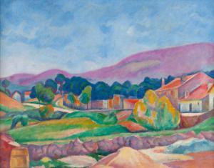 PANKIEWICZ Jozef 1866-1940,Landscape from San Rafael I,1915-16,Desa Unicum PL 2024-03-12