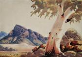 PANNKA Claude 1928-1972,Ghost Gums, McDonnell Ranges,Elder Fine Art AU 2014-07-27