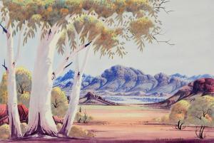 PANNKA Claude 1928-1972,James Range, Mac Donnell Ranges,Elder Fine Art AU 2023-07-31