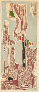 PANSART Robert 1909-1973,abstract composition,888auctions CA 2020-10-22