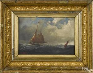 PANSING Fred 1854-1912,seascape,Pook & Pook US 2015-04-24