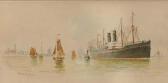 PANSING Fred 1854-1912,The Red Star Line's S.S. Lapland on the Scheldt,Christie's GB 2006-06-01