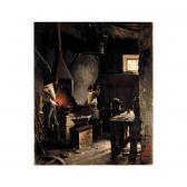 PANTAZIS Périclès 1849-1884,the blacksmith shop,Sotheby's GB 2003-11-18