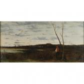 Pantazis Périclée,Evening landscape,19th century,Eastbourne GB 2017-11-09