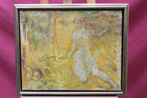 PANTING Arlie 1914-1994,female figure beneath trees,1970,Reeman Dansie GB 2018-07-31