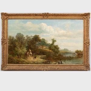 PANTON Alexander 1831-1900,By the Waterside,Stair Galleries US 2020-09-10