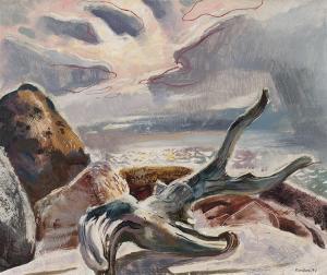 PANTON Lawrence Arthur Colley 1894-1954,Afternoon, St. Margaret's Bay, N.S.,1949,Heffel 2023-11-30