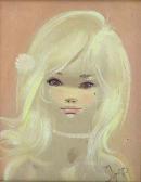 PANTUHOFF Igor 1911-1972,PANTUHOF  “Blond Girl with Flower in Her Hair”. Si,Arthur James 2007-04-24