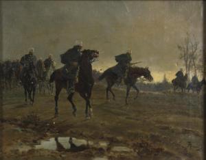 PANUNZI SEBASTIANO 1845-1924,Military cavalry,Bonhams GB 2013-02-10