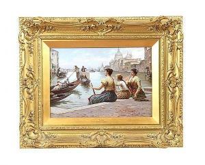 PAOLETTI Antonio 1881-1943,GRAND CANAL, VENICE,Ross's Auctioneers and values IE 2020-08-13