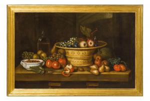 PAOLETTI Paolo 1671-1735,Natura morta con cesto di frutta,Wannenes Art Auctions IT 2020-12-21