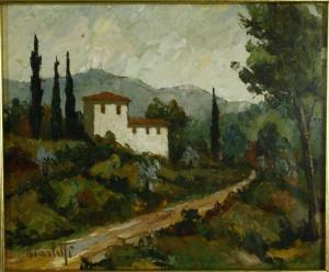 PAOLETTI Renzo 1922,Italian landscape,Criterion GB 2021-10-06